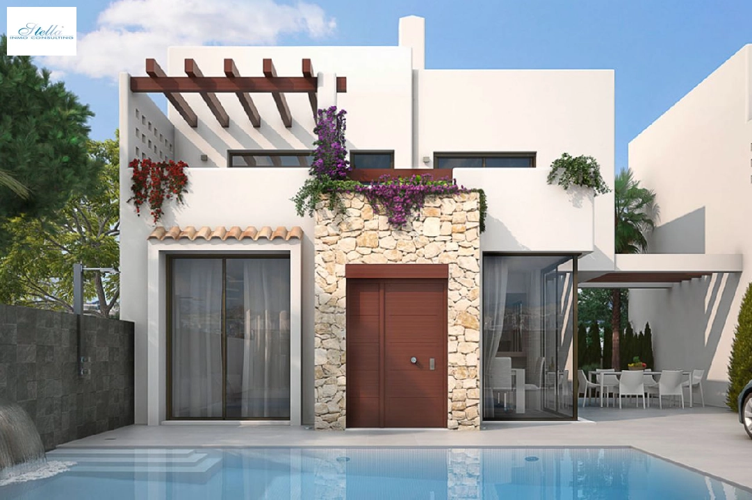 villa en Los Belones(Murcia) en venta, superficie 146 m², estado first owner, aire acondicionado, parcela 430 m², 3 dormitorios, 3 banos, piscina, ref.: HA-LBN-110-E02-2