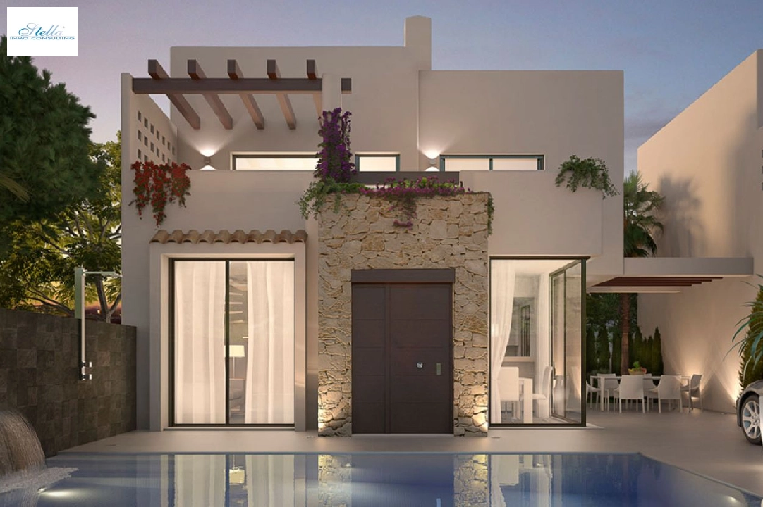 villa en Los Belones(Murcia) en venta, superficie 146 m², estado first owner, aire acondicionado, parcela 430 m², 3 dormitorios, 3 banos, piscina, ref.: HA-LBN-110-E02-5