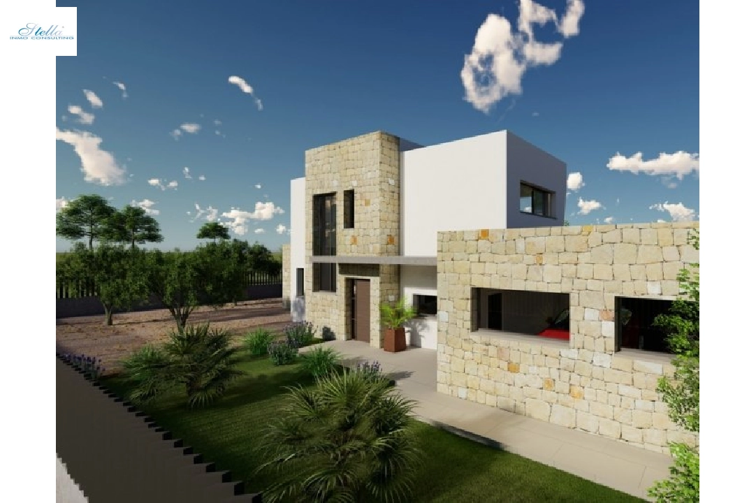 villa en Calpe(Buenavista) en venta, superficie 220 m², ano de construccion 2019, aire acondicionado, parcela 850 m², 4 dormitorios, 3 banos, piscina, ref.: BI-CA.H-413-2