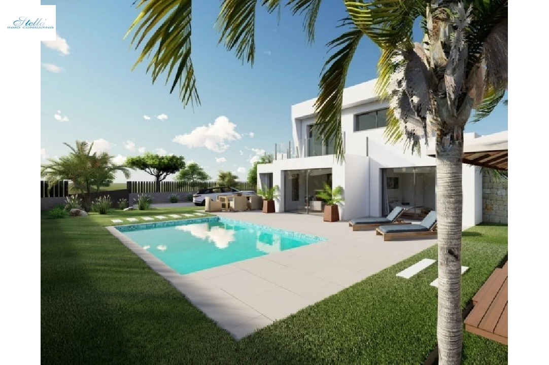 villa en Calpe(Buenavista) en venta, superficie 220 m², ano de construccion 2019, aire acondicionado, parcela 850 m², 4 dormitorios, 3 banos, piscina, ref.: BI-CA.H-413-23