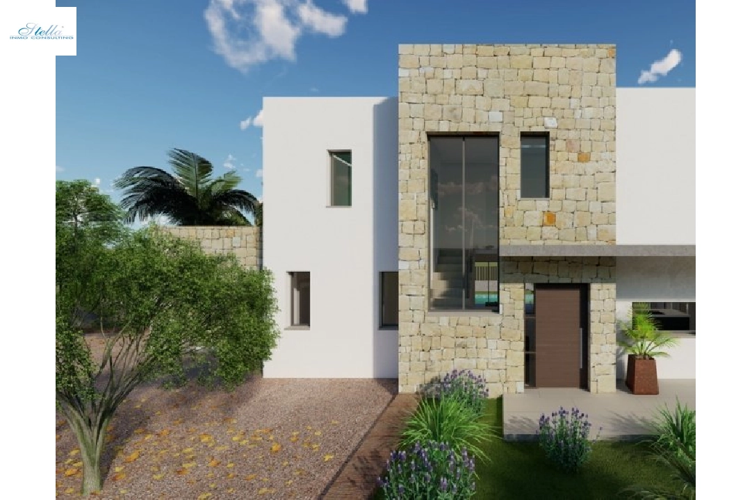 villa en Calpe(Buenavista) en venta, superficie 220 m², ano de construccion 2019, aire acondicionado, parcela 850 m², 4 dormitorios, 3 banos, piscina, ref.: BI-CA.H-413-25