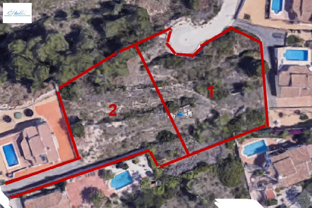 terreno en Moraira(Benimeit) en venta, aire acondicionado, parcela 1280 m², piscina, ref.: BP-3067MOR-11