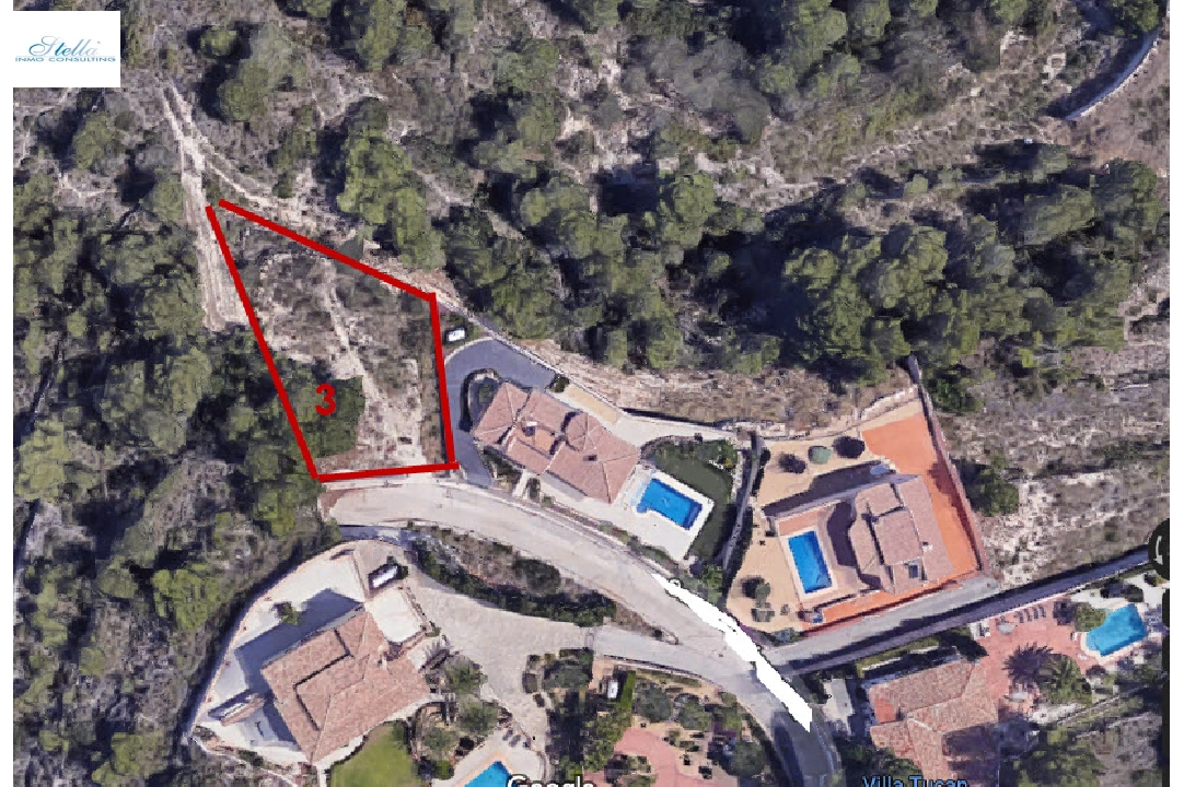 terreno en Moraira(Benimeit) en venta, aire acondicionado, parcela 1280 m², piscina, ref.: BP-3067MOR-12