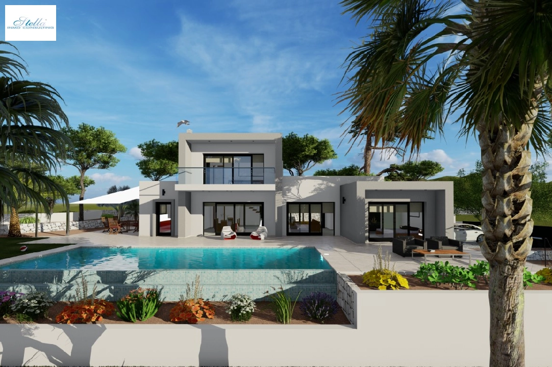 villa en Benissa(Fustera) en venta, superficie 160 m², aire acondicionado, parcela 1000 m², 3 dormitorios, 2 banos, piscina, ref.: BP-3092BEN-4