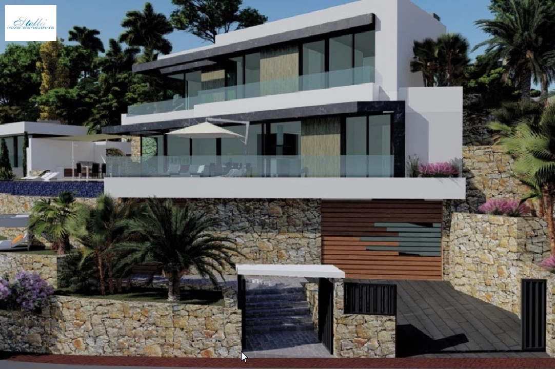 villa en Calpe(Maryvilla) en venta, superficie 349 m², aire acondicionado, parcela 630 m², 4 dormitorios, 4 banos, ref.: BP-3231CAL-6