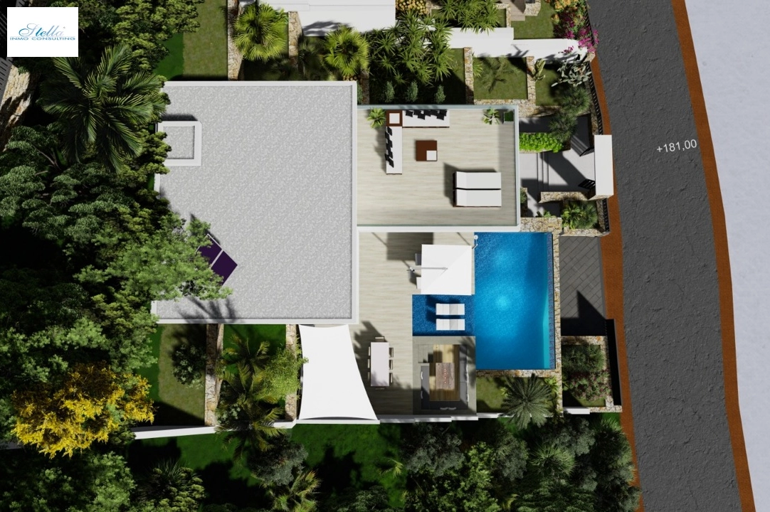 villa en Calpe(Maryvilla) en venta, superficie 440 m², aire acondicionado, parcela 637 m², 4 dormitorios, 6 banos, ref.: BP-3230CAL-8