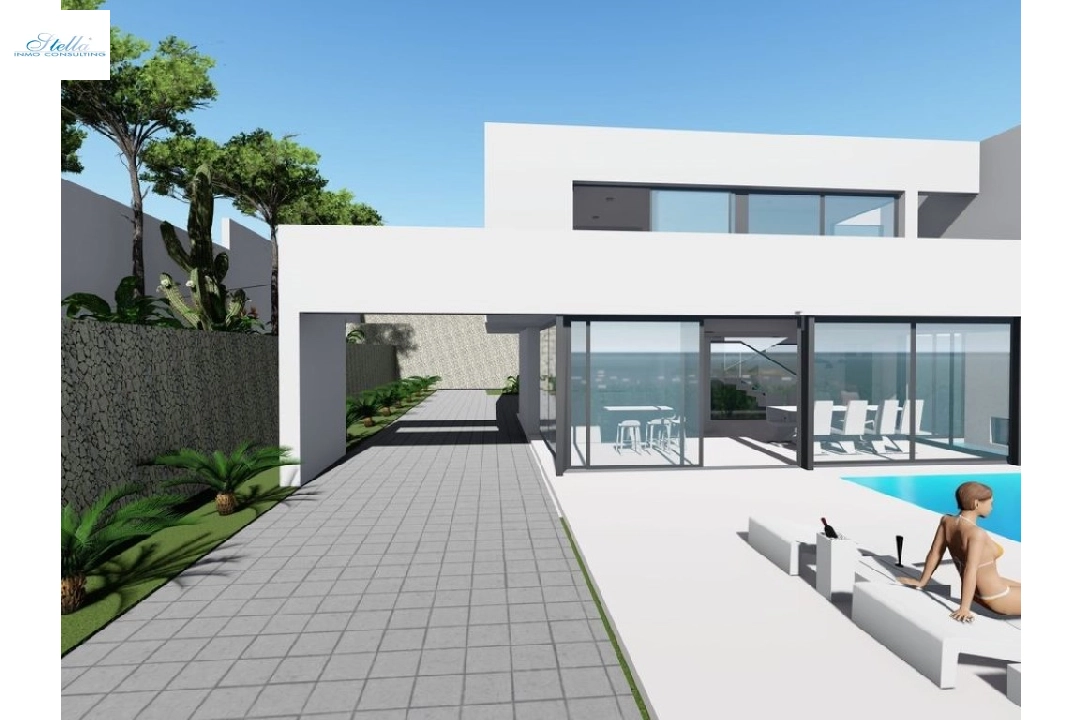 villa en Calpe(Canuta Baja) en venta, superficie 369 m², aire acondicionado, parcela 1252 m², 4 dormitorios, 3 banos, ref.: BP-6029CAL-3