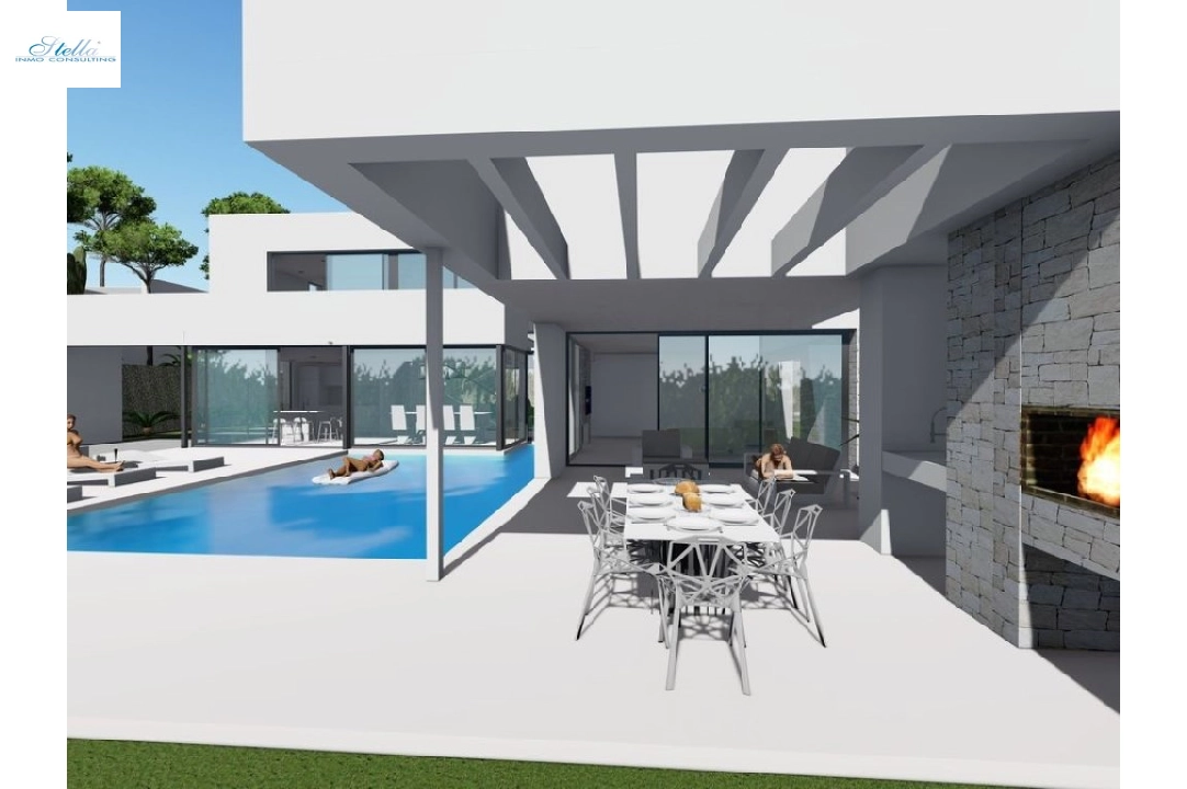 villa en Calpe(Canuta Baja) en venta, superficie 369 m², aire acondicionado, parcela 1252 m², 4 dormitorios, 3 banos, ref.: BP-6029CAL-8