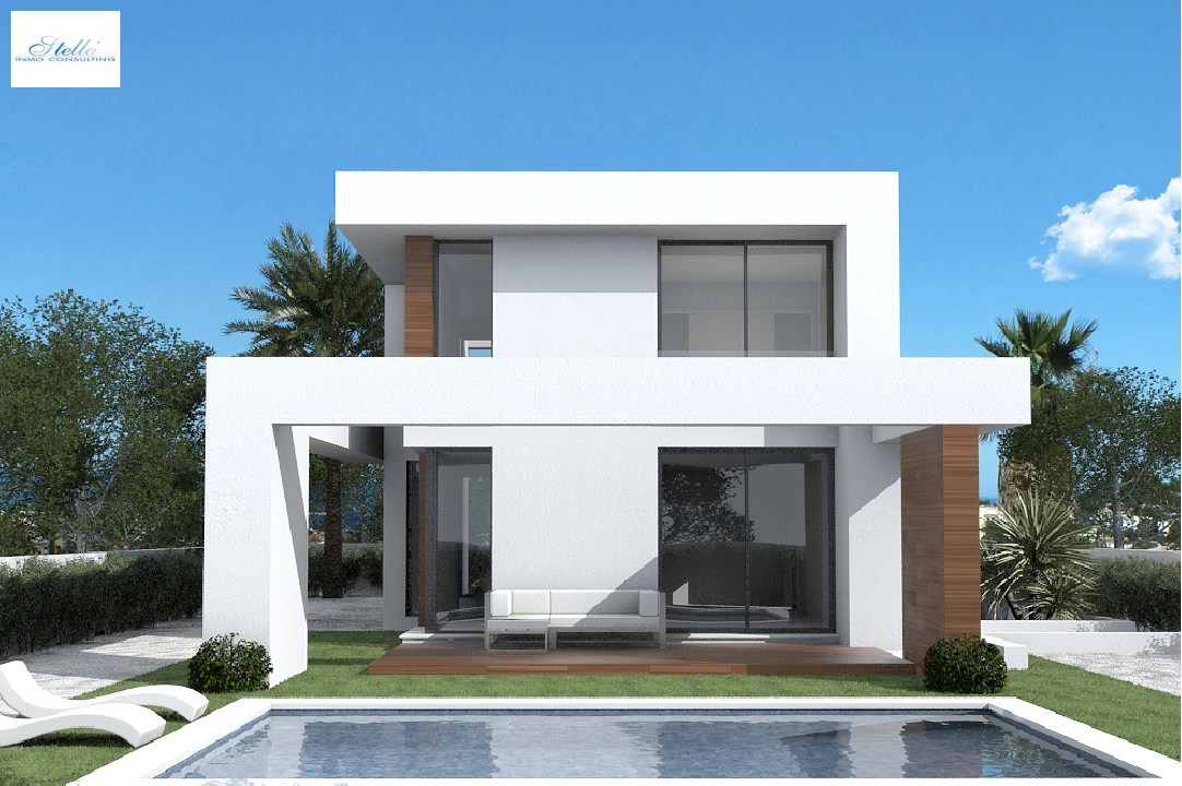 villa en Pego en venta, superficie 130 m², aire acondicionado, parcela 700 m², 3 dormitorios, 3 banos, ref.: BP-3368PEG-1