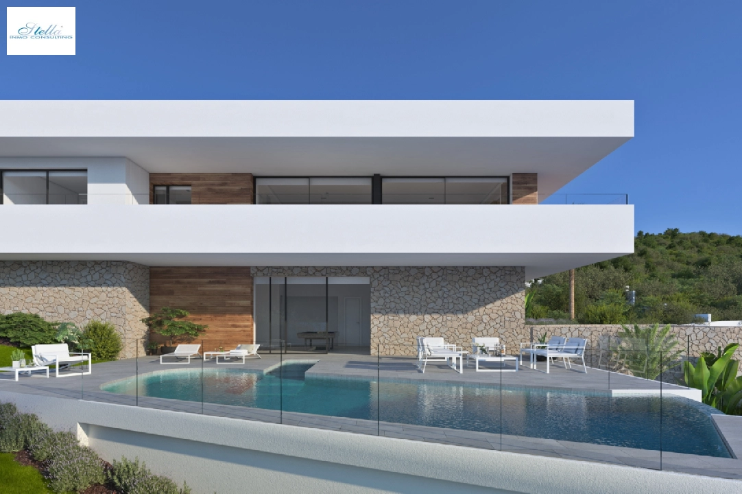 villa en Cumbre del Sol(Residencial Plus Jazmines) en venta, superficie 183 m², parcela 963 m², 3 dormitorios, 4 banos, piscina, ref.: VA-AJ063-5