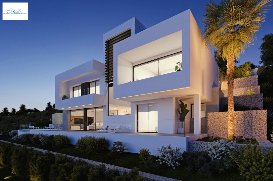 villa en Altea(Azure Altea Homes II) en venta, superficie 254 m², parcela 1252 m², 4 dormitorios, 6 banos, piscina, ref.: VA-HB205-4