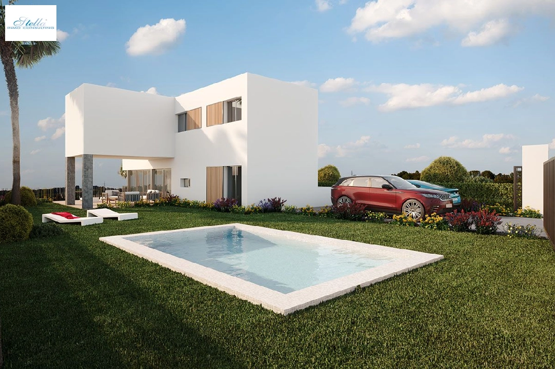 villa en Algorfa en venta, superficie 298 m², estado first owner, aire acondicionado, parcela 317 m², 4 dormitorios, 3 banos, piscina, ref.: HA-ARN-105-E01-2