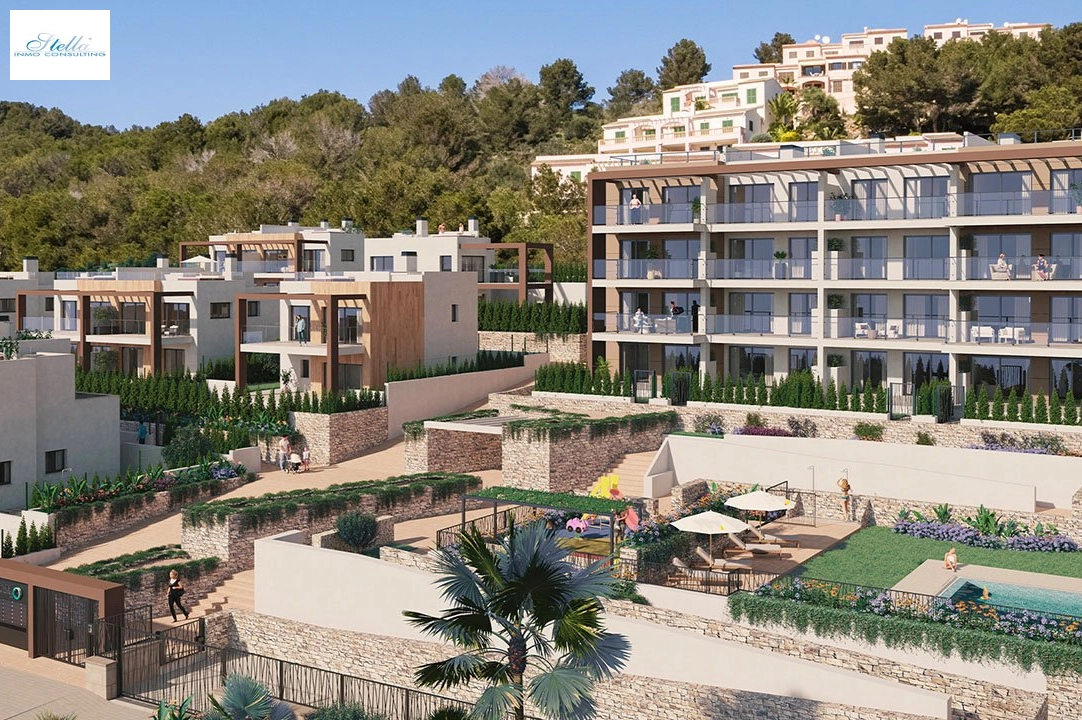 apartamento en la planta superior en Font de Sa Cala en venta, superficie 138 m², estado first owner, aire acondicionado, 3 dormitorios, 2 banos, piscina, ref.: HA-MLN-160-A02-4