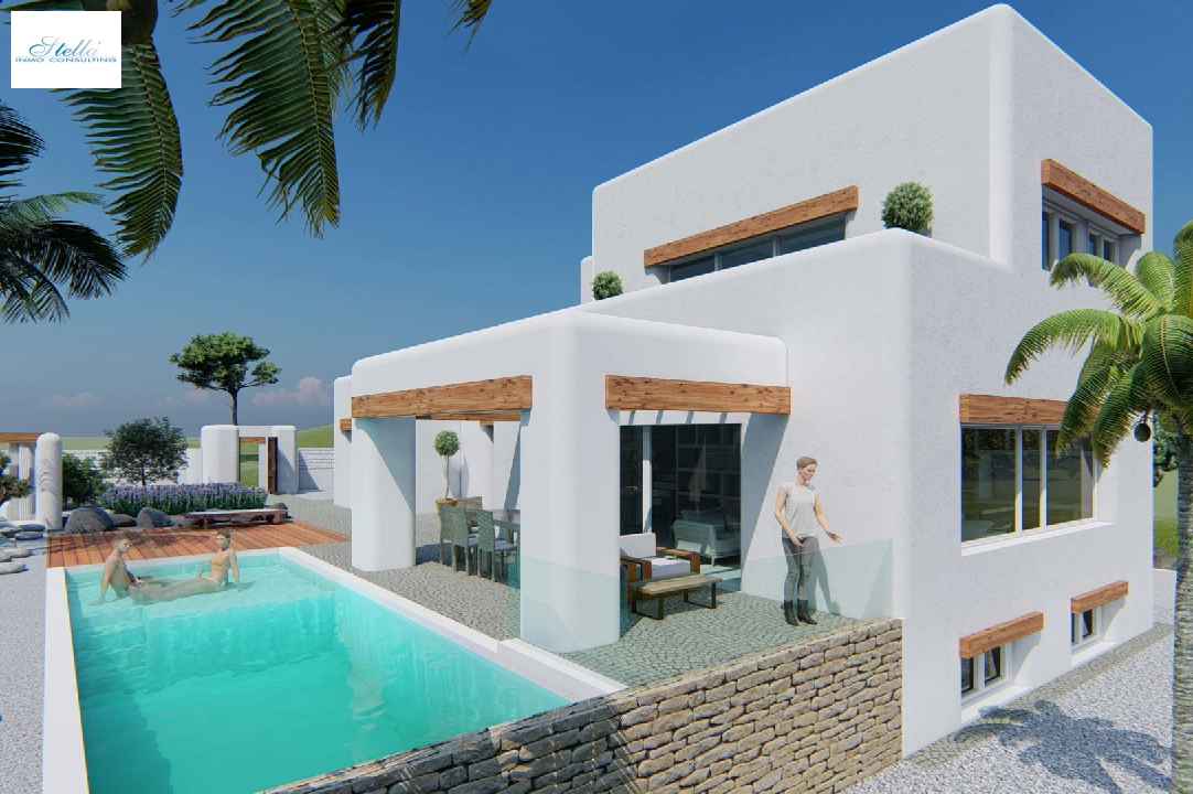 villa en Benidorm(La Nucia) en venta, superficie 387 m², parcela 603 m², 3 dormitorios, 2 banos, ref.: BP-3429NUC-3