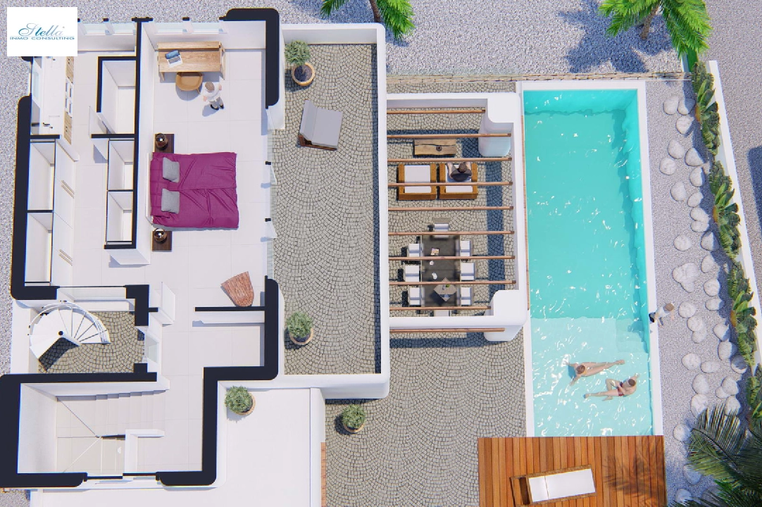 villa en Benidorm(La Nucia) en venta, superficie 387 m², parcela 603 m², 3 dormitorios, 2 banos, ref.: BP-3429NUC-31
