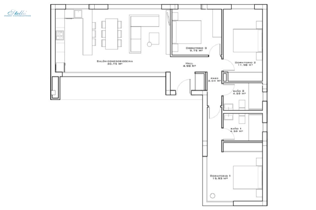 villa en Polop(Altos de Polop) en venta, superficie 230 m², aire acondicionado, parcela 429 m², 3 dormitorios, 2 banos, ref.: BP-3444POL-27
