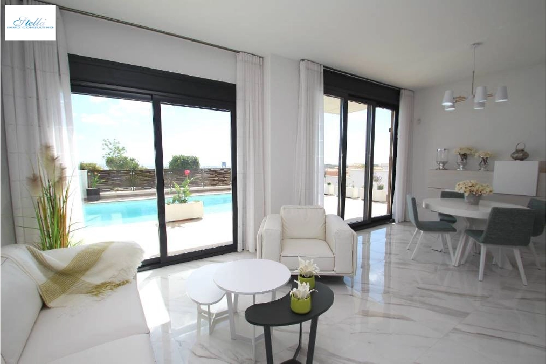 villa en Dehesa de Campoamor en venta, superficie 168 m², estado first owner, parcela 500 m², 3 dormitorios, 2 banos, piscina, ref.: HA-DCN-100-E10-13