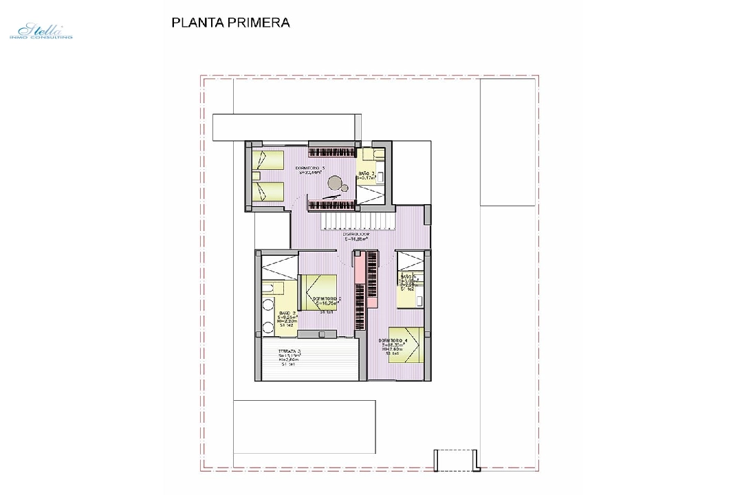 villa en Dehesa de Campoamor en venta, superficie 307 m², estado first owner, parcela 500 m², 4 dormitorios, 4 banos, piscina, ref.: HA-DCN-100-E15-12