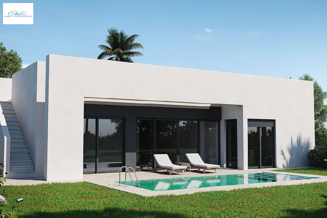 villa en Alhama de Murcia en venta, superficie 286 m², estado first owner, parcela 452 m², 4 dormitorios, 3 banos, ref.: HA-AHN-101-E03-1
