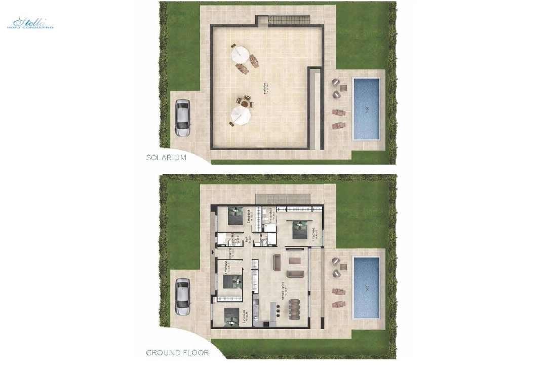 villa en Alhama de Murcia en venta, superficie 286 m², estado first owner, parcela 452 m², 4 dormitorios, 3 banos, ref.: HA-AHN-101-E03-10