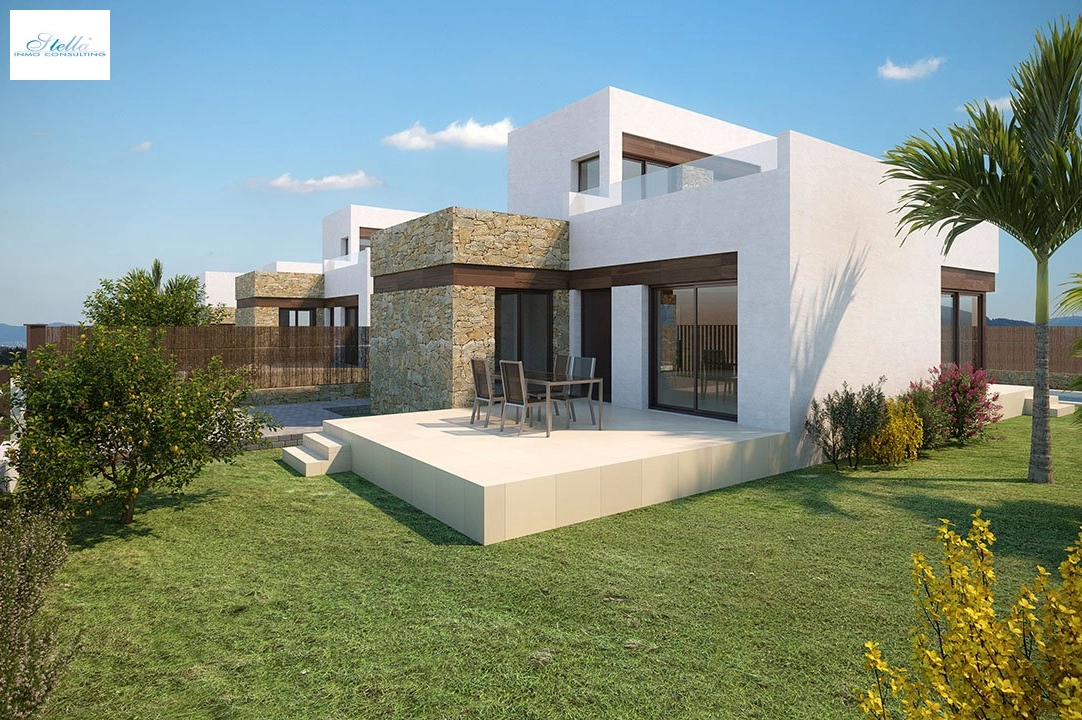 villa en Finestrat en venta, superficie 205 m², estado first owner, aire acondicionado, parcela 413 m², 3 dormitorios, 2 banos, piscina, ref.: HA-FIN-212-E03-2