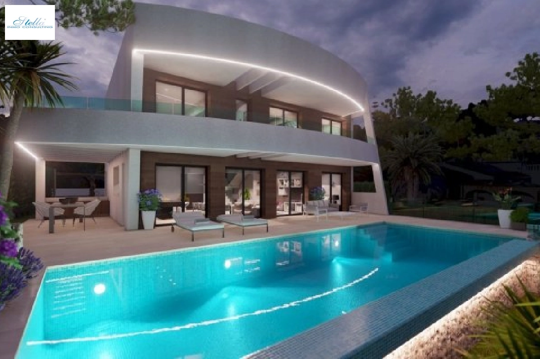 villa en Moraira en venta, superficie 265 m², parcela 802 m², 4 banos, ref.: BS-3974742-1
