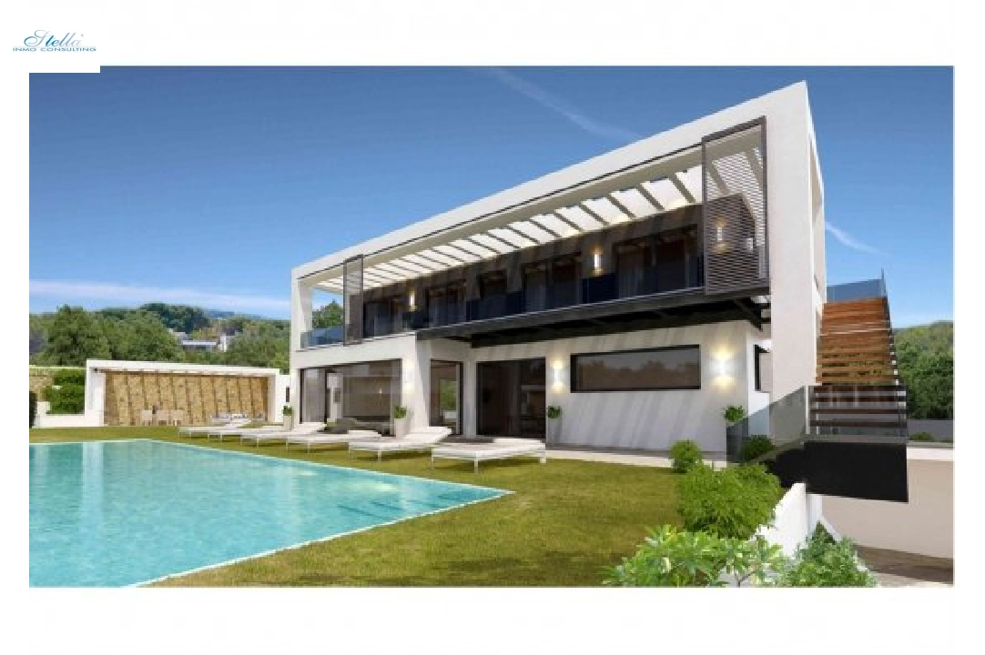 villa en Benissa en venta, superficie 350 m², aire acondicionado, parcela 1272 m², 4 dormitorios, 4 banos, piscina, ref.: BS-3974718-1