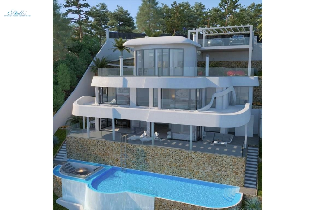villa en Altea Hills en venta, superficie 224 m², parcela 815 m², 4 dormitorios, 6 banos, piscina, ref.: COB-3124-1