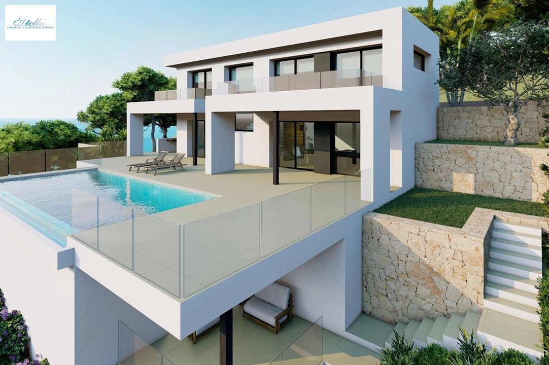 villa en Cumbre del Sol en venta, superficie 497 m², estado first owner, aire acondicionado, parcela 847 m², 3 dormitorios, 3 banos, piscina, ref.: HA-CDN-200-E12-3