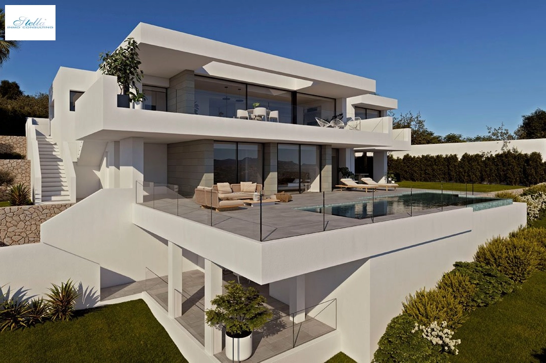 villa en Cumbre del Sol en venta, superficie 693 m², estado first owner, aire acondicionado, parcela 1158 m², 3 dormitorios, 3 banos, piscina, ref.: HA-CDN-200-E13-1