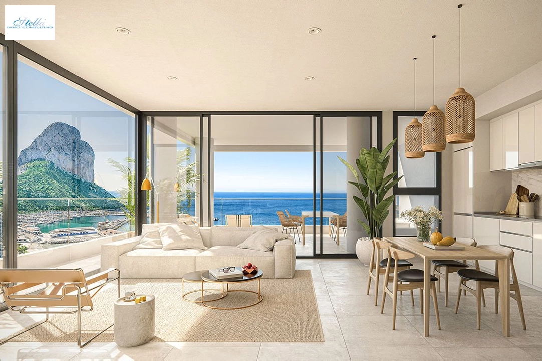 apartamento en la planta superior en Calpe en venta, superficie 119 m², estado first owner, aire acondicionado, 3 dormitorios, 2 banos, piscina, ref.: HA-CAN-130-A03-1