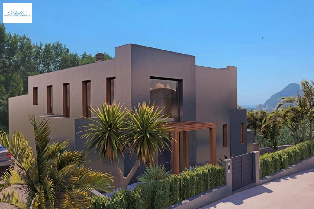 villa en Calpe en venta, superficie 345 m², ano de construccion 2022, aire acondicionado, parcela 1600 m², 4 dormitorios, 4 banos, piscina, ref.: BI-CA.H-424-2