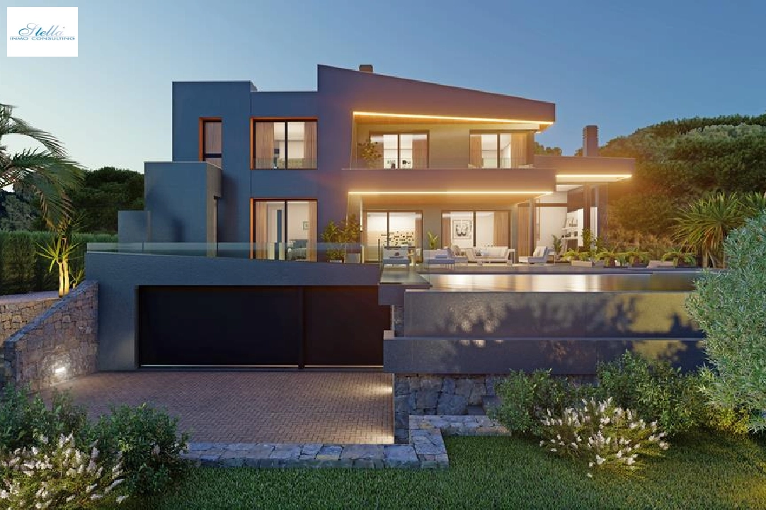 villa en Calpe en venta, superficie 345 m², ano de construccion 2022, aire acondicionado, parcela 1600 m², 4 dormitorios, 4 banos, piscina, ref.: BI-CA.H-424-3