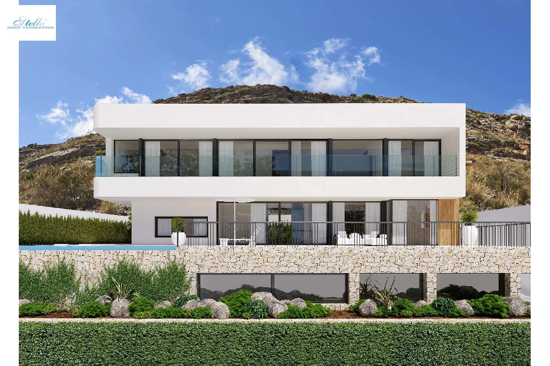 villa en Finestrat en venta, superficie 346 m², ano de construccion 2019, + calefaccion suelo, aire acondicionado, parcela 743 m², 5 dormitorios, 6 banos, piscina, ref.: NL-NLD1113-2