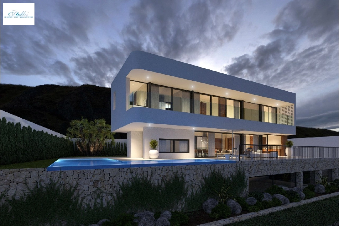 villa en Finestrat en venta, superficie 346 m², ano de construccion 2019, + calefaccion suelo, aire acondicionado, parcela 743 m², 5 dormitorios, 6 banos, piscina, ref.: NL-NLD1113-3