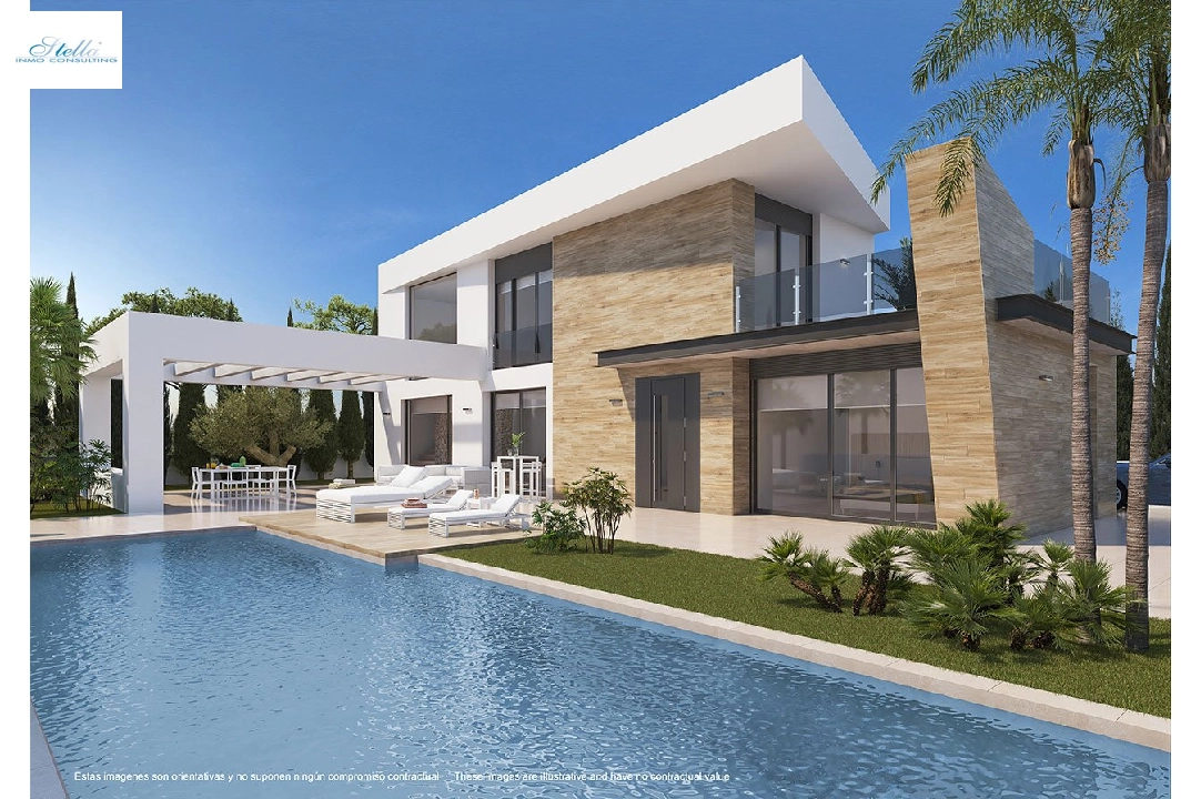 villa en Ciudad Quesada en venta, superficie 150 m², estado first owner, parcela 530 m², 3 dormitorios, 3 banos, piscina, ref.: HA-CQN-101-E02-1