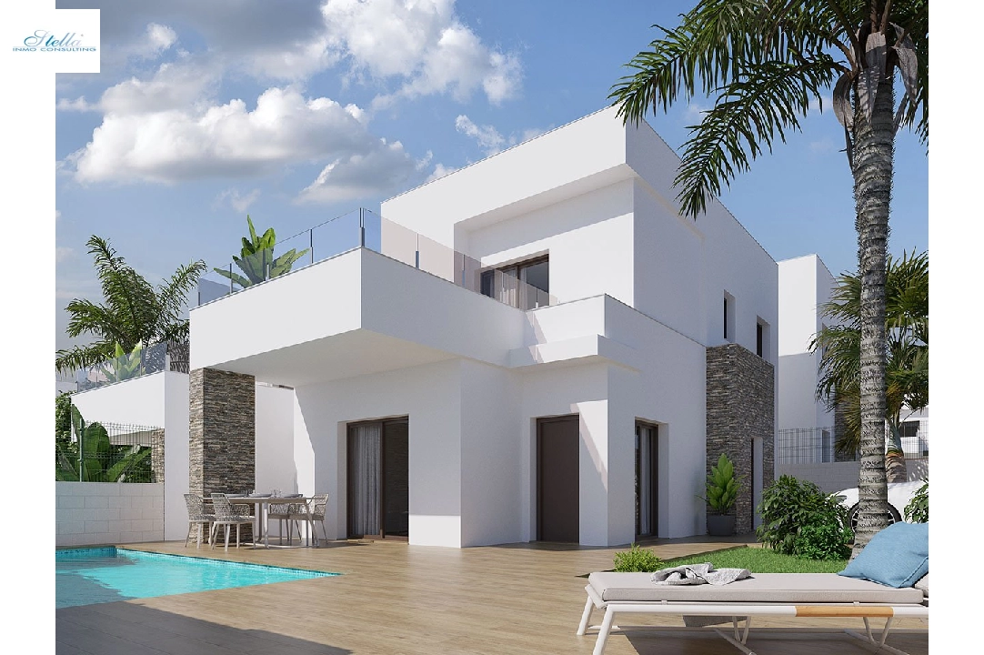 villa en Entrenaranjos en venta, superficie 139 m², estado first owner, parcela 174 m², 3 dormitorios, 3 banos, piscina, ref.: HA-ENN-200-E01-1