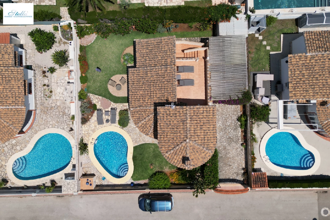 villa en Els Poblets en alquiler de vacaciones, superficie 107 m², ano de construccion 1998, estado neat, + KLIMA, aire acondicionado, parcela 400 m², 3 dormitorios, 2 banos, piscina, ref.: T-0223-18