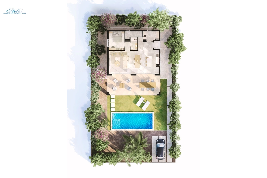 apartamento en Sa Rapita(Carrer Estepa, 206 210, 07639 Campos, Illes Balear) en venta, superficie 143 m², parcela 570 m², 3 dormitorios, 3 banos, piscina, ref.: TW-VILLAS-DSR-72-23