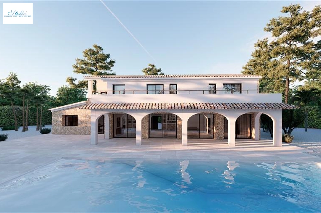 villa en Benissa en venta, superficie 425 m², parcela 10000 m², 4 dormitorios, 4 banos, piscina, ref.: COB-3292-1