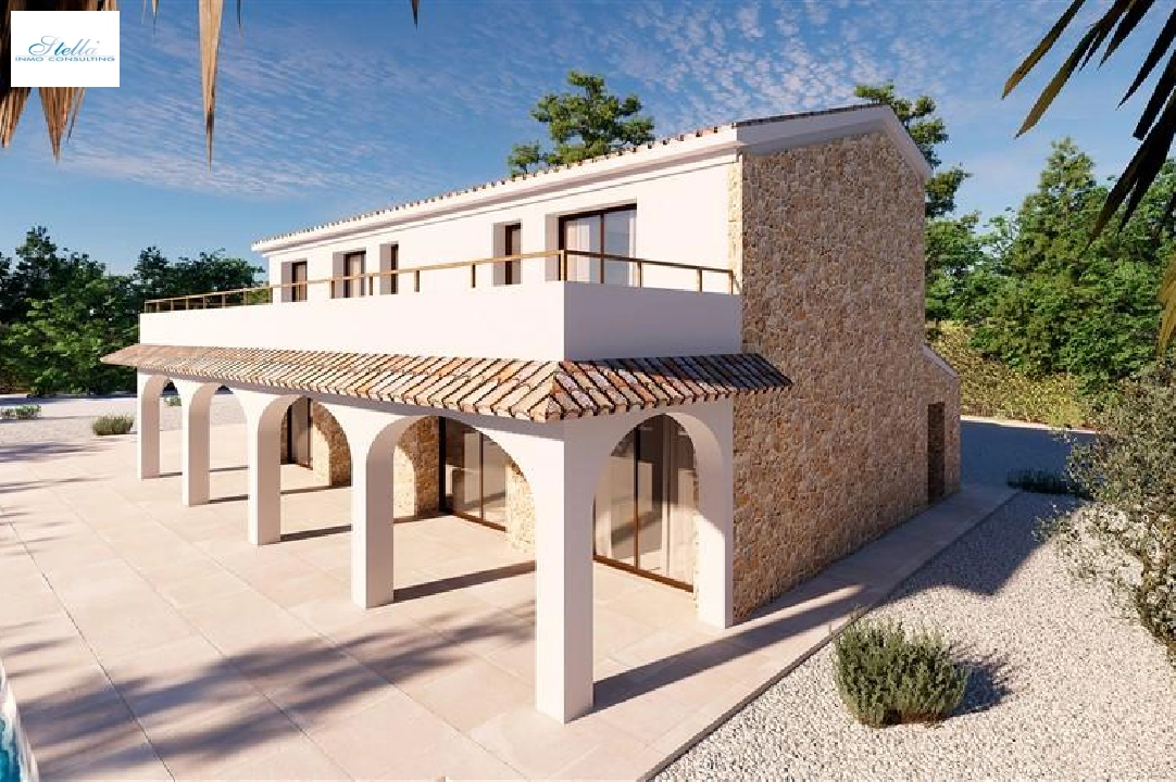 villa en Benissa en venta, superficie 425 m², parcela 10000 m², 4 dormitorios, 4 banos, piscina, ref.: COB-3292-11