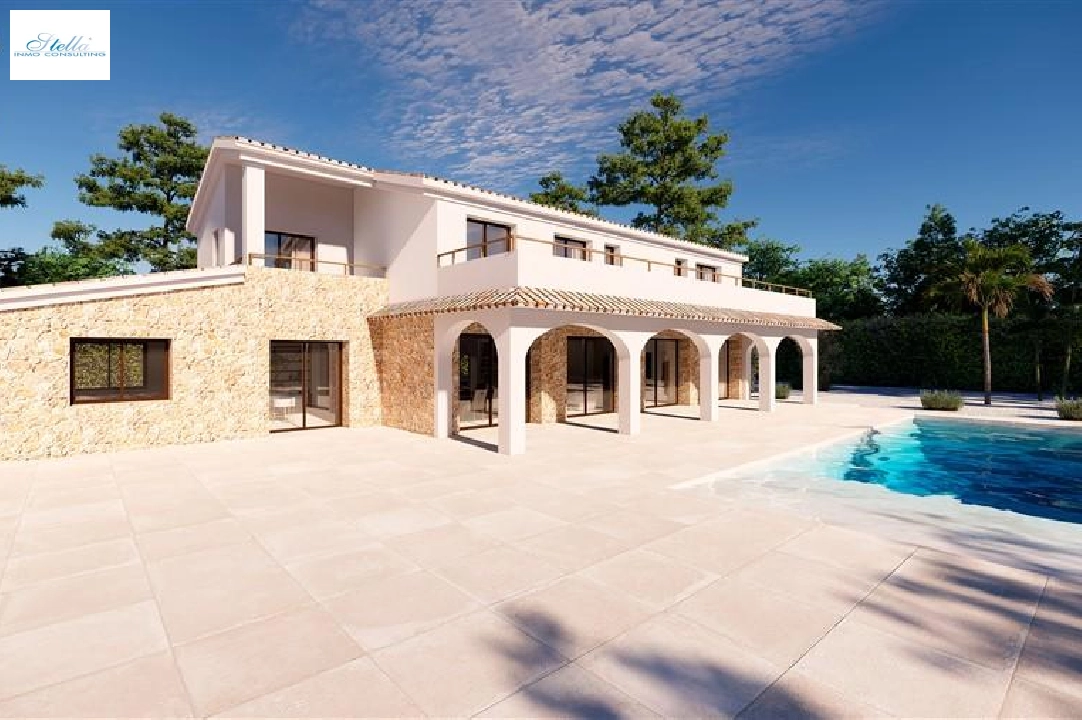 villa en Benissa en venta, superficie 425 m², parcela 10000 m², 4 dormitorios, 4 banos, piscina, ref.: COB-3292-12