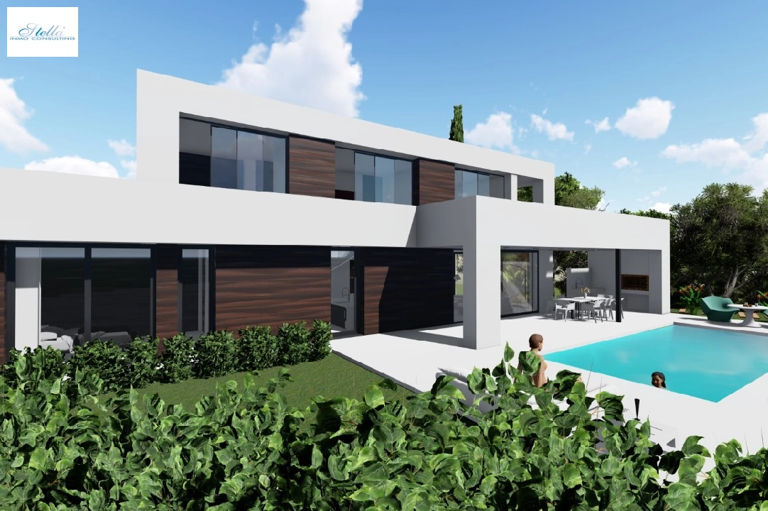 villa en Calpe(La Canuta) en venta, superficie 265 m², aire acondicionado, parcela 2760 m², 4 dormitorios, 3 banos, ref.: BP-6365CAL-1