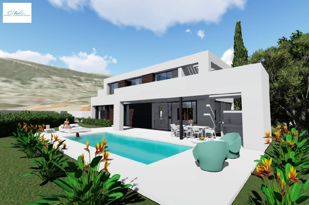 villa en Calpe(La Canuta) en venta, superficie 265 m², aire acondicionado, parcela 2760 m², 4 dormitorios, 3 banos, ref.: BP-6365CAL-3