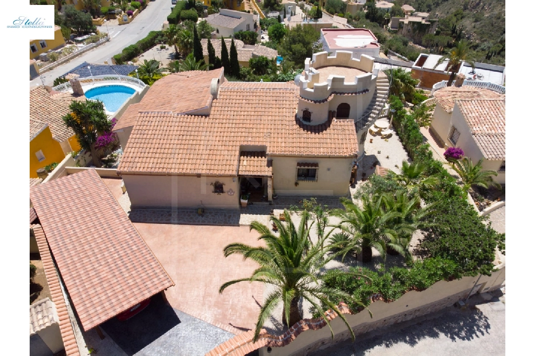 villa en Benitachell(Cumbre del Sol) en venta, superficie 237 m², + calefaccion central, parcela 1011 m², 5 dormitorios, 3 banos, piscina, ref.: NL-NLD1394-29