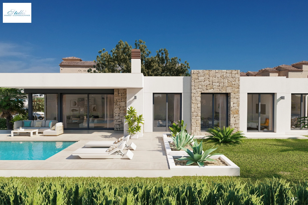 villa en Calpe en venta, superficie 192 m², aire acondicionado, parcela 800 m², 4 dormitorios, 3 banos, piscina, ref.: BI-CA.H-442-1