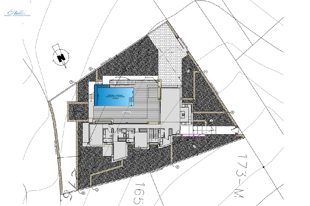 villa en Benitachell(Cumbre del Sol) en venta, superficie 615 m², aire acondicionado, parcela 951 m², 3 dormitorios, 4 banos, piscina, ref.: BP-4178BELL-10