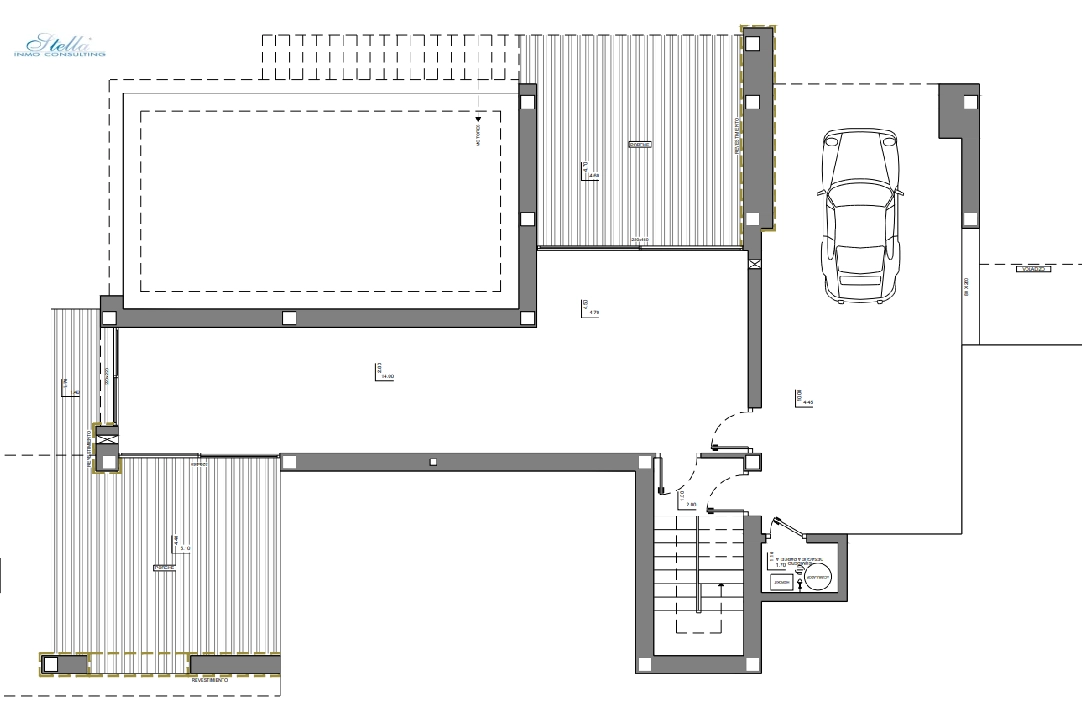 villa en Benitachell(Cumbre del Sol) en venta, superficie 615 m², aire acondicionado, parcela 951 m², 3 dormitorios, 4 banos, piscina, ref.: BP-4178BELL-9