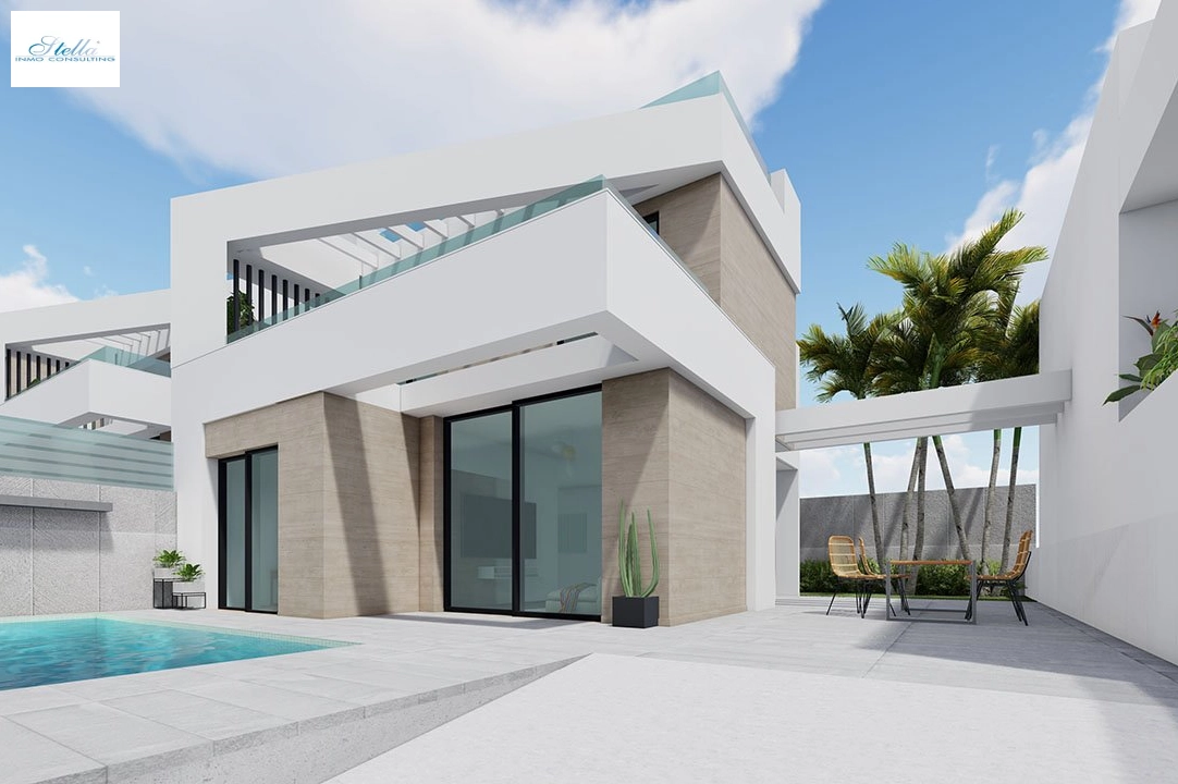 villa en San Miguel de Salinas en venta, superficie 155 m², estado first owner, aire acondicionado, parcela 200 m², 3 dormitorios, 3 banos, piscina, ref.: HA-SMN-240-E01-4