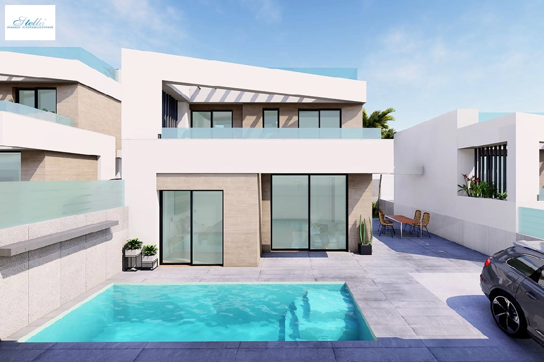 villa en San Miguel de Salinas en venta, superficie 155 m², estado first owner, aire acondicionado, parcela 200 m², 3 dormitorios, 3 banos, piscina, ref.: HA-SMN-240-E01-5